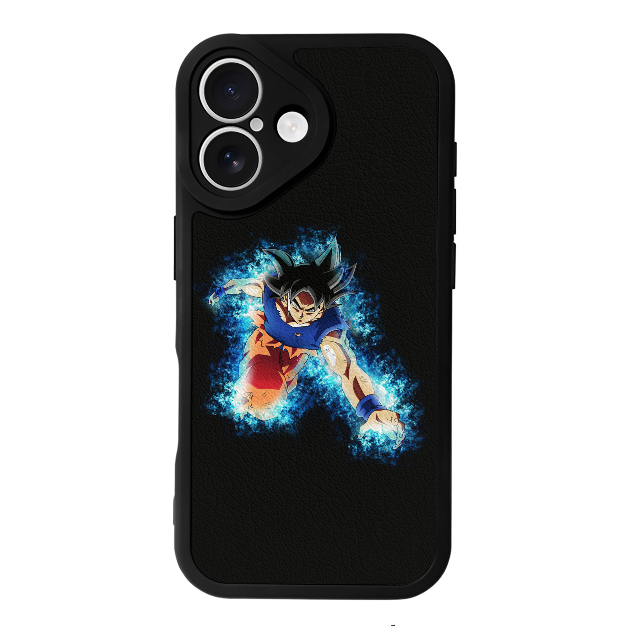 （画像用） ドラゴンボール 孫悟空（そん ごくう）Son Goku カカロット DRAGON BALL Kakarotto 【iPhone 16シリーズ対応】シリコンスマホケース（レザー調） 材質：シリコン